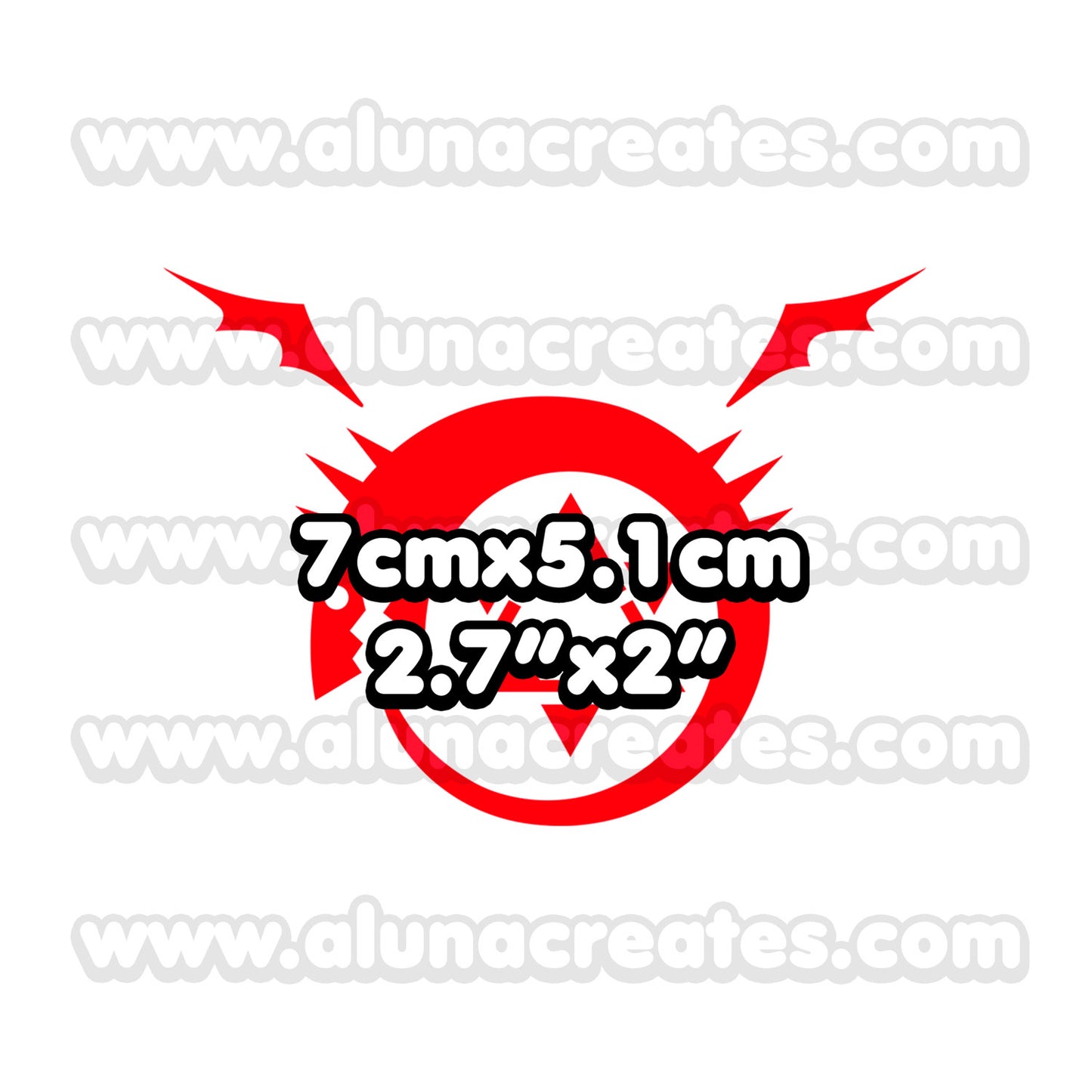 Homonculus | Tatouages temporaires | LOT DE 2 - AlunaCreates