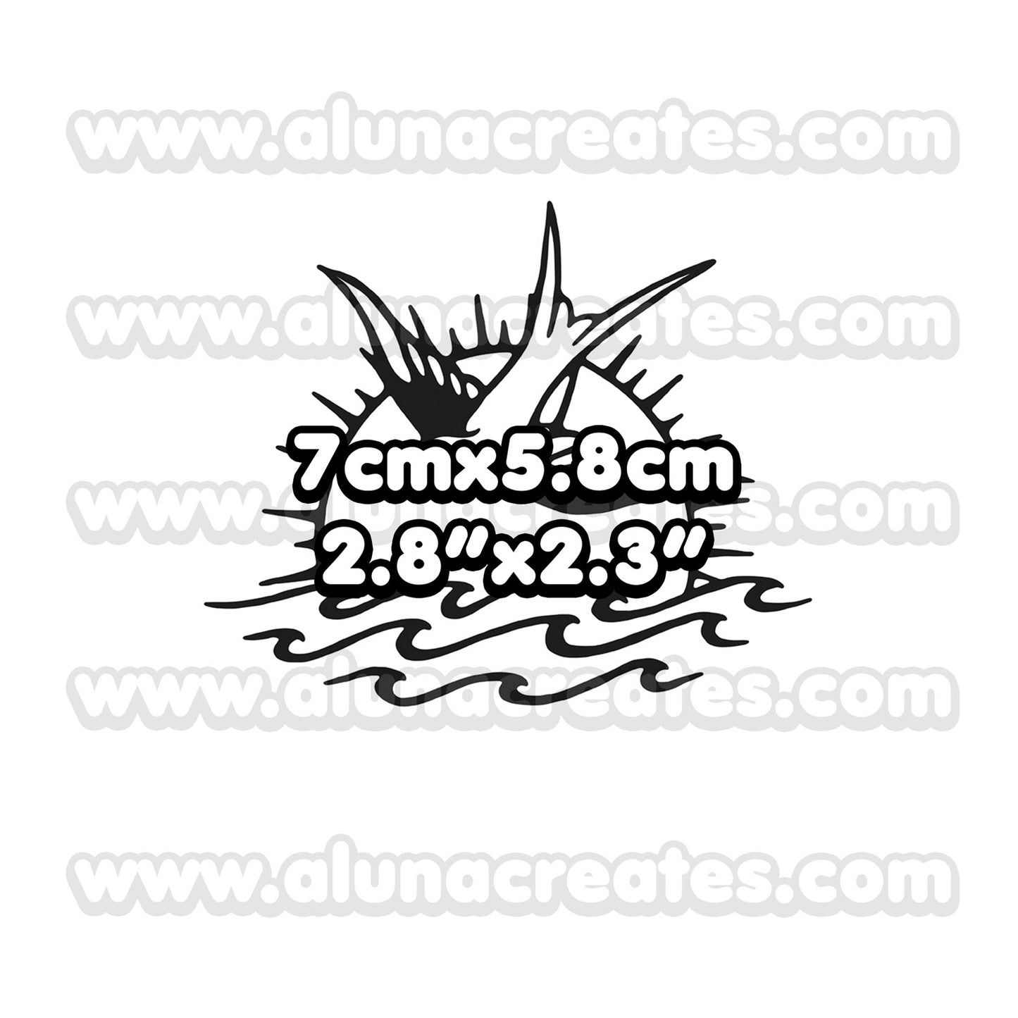 Jack Sparrow - Pirates of the Caribbean | Temporary Tattoos | SET OF 2 - AlunaCreates