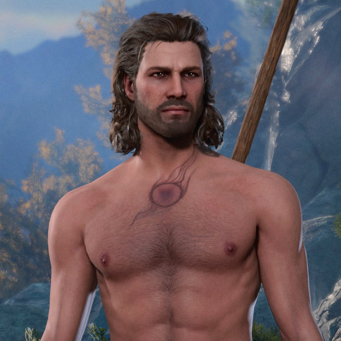 Gale Dekarios - Baldur's Gate 3 | Temporary Tattoo | FULL SIZE - AlunaCreates
