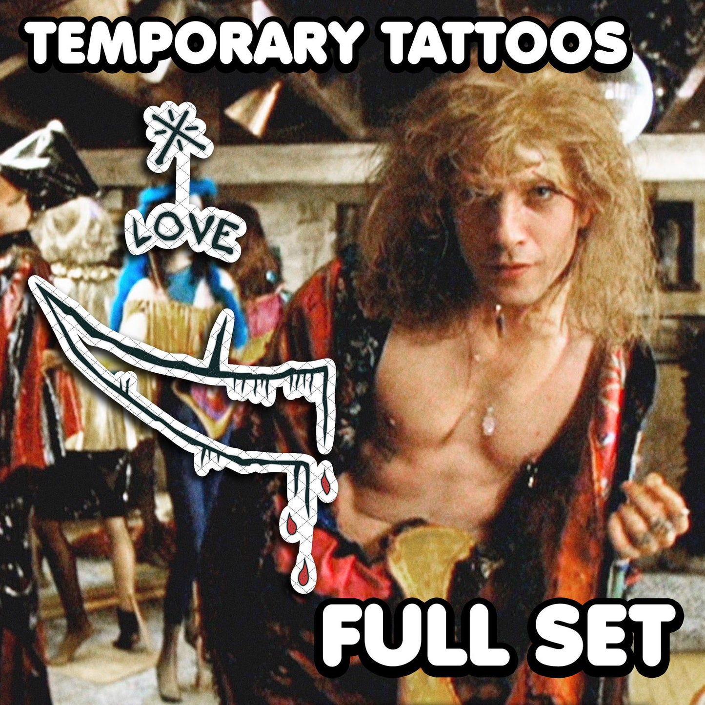 Buffalo Bill - The Silence of the Lambs | Temporary Tattoos | AlunaCreates