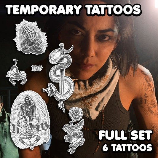 Valeria Garza - Call of Duty | Temporary Tattoos | FULL SET - AlunaCreates