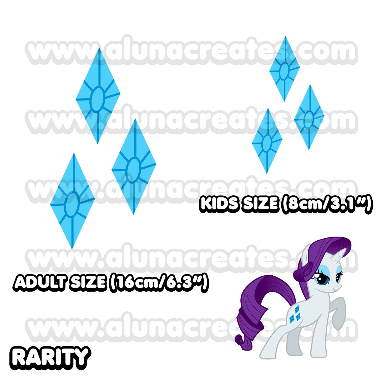 My Little Pony: Friendship is Magic | Temporary Tattoos | AlunaCreates