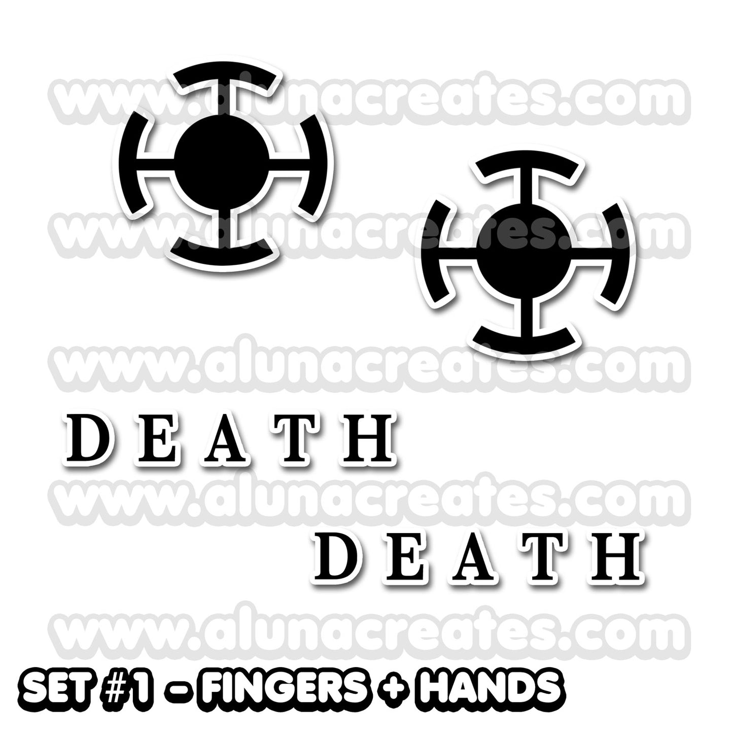 Trafalgar D. Water Law - One Piece | Temporary Tattoos - AlunaCreates