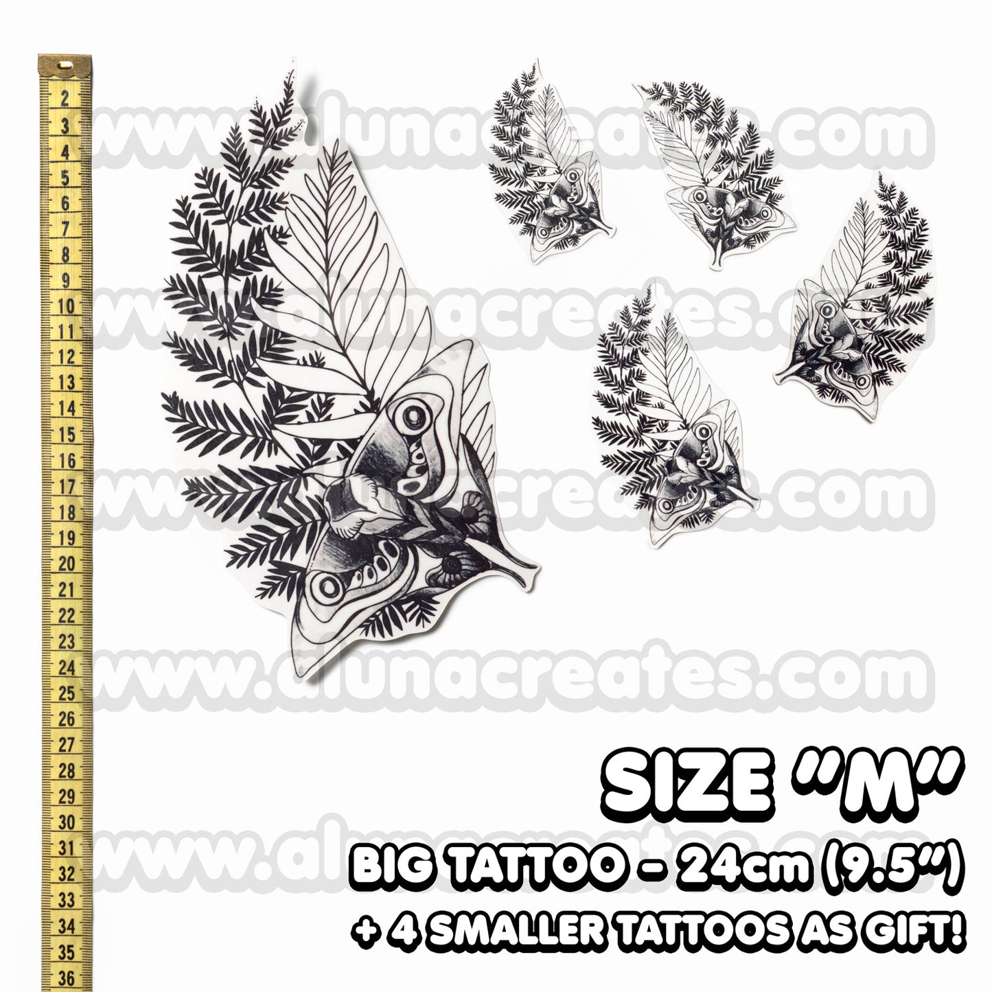 Ellie - The Last of Us II | Temporary Tattoo | FULL SIZE - AlunaCreates