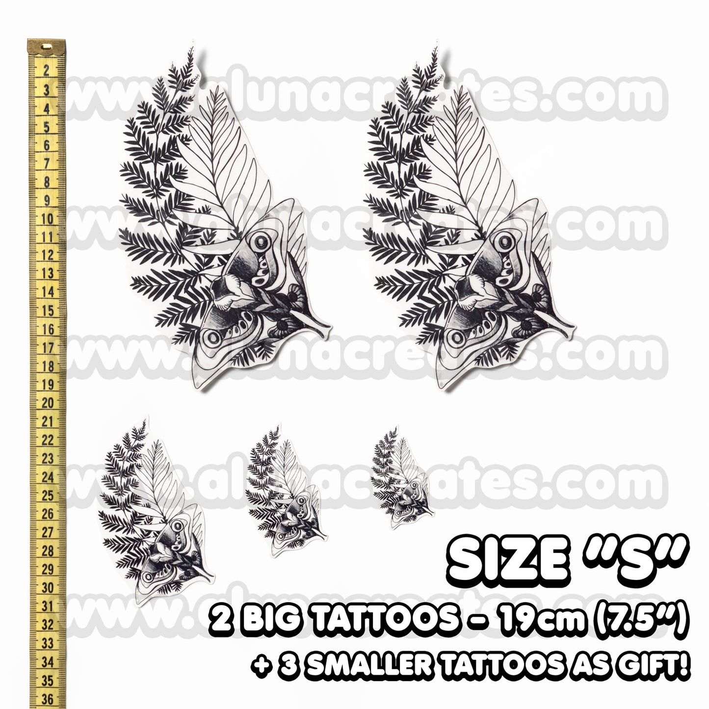 Ellie - The Last of Us II | Temporary Tattoo | FULL SIZE - AlunaCreates