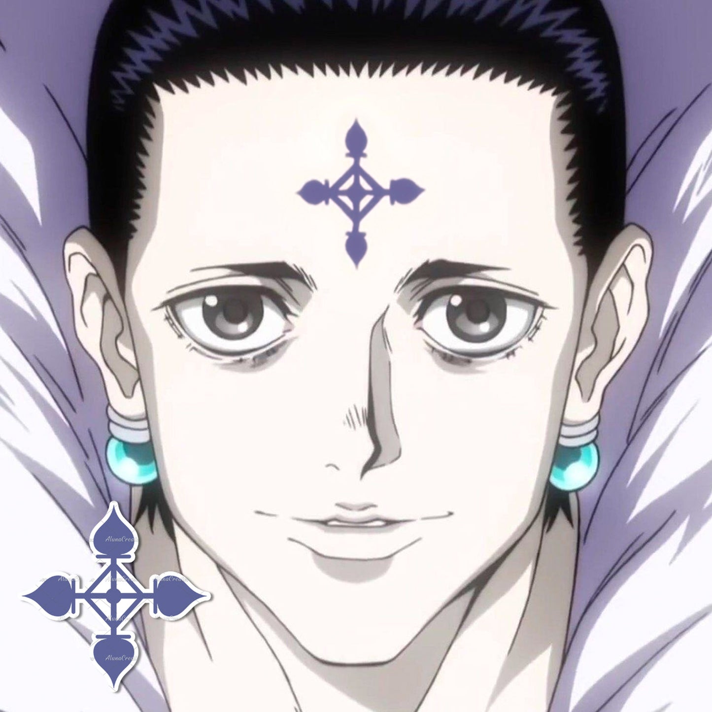 Chrollo Lucilfer - HunterxHunter | Temporary Tattoos | SET OF 3 - AlunaCreates