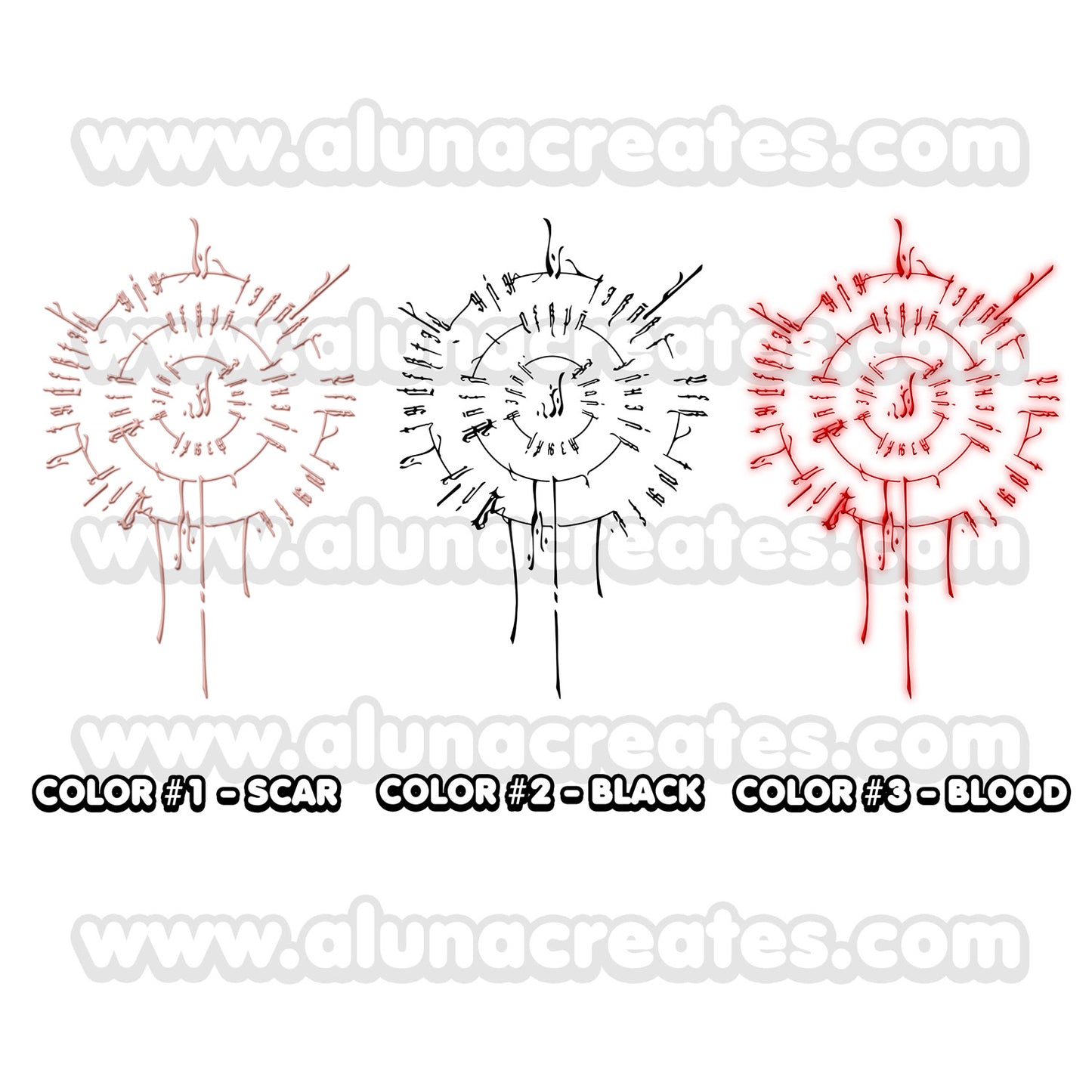 Astarion Ancunin - Baldur's Gate 3 | Temporary Tattoo | FULL SIZE - AlunaCreates