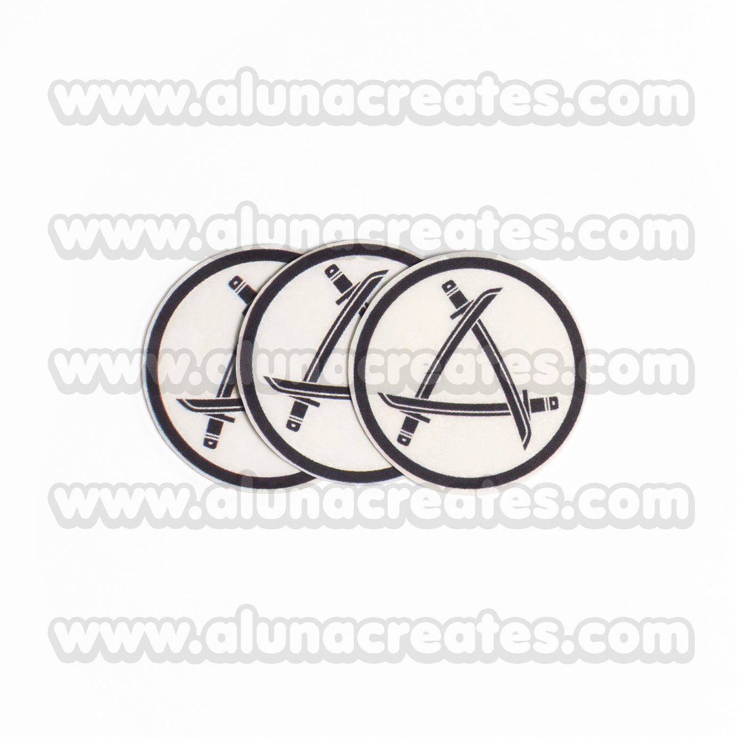 Mikasa Ackerman - Attack on Titan | Temporary Tattoos | SET OF 3 - AlunaCreates