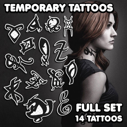 Clary Fray - Shadowhunters | Temporary Tattoos | FULL SET - AlunaCreates