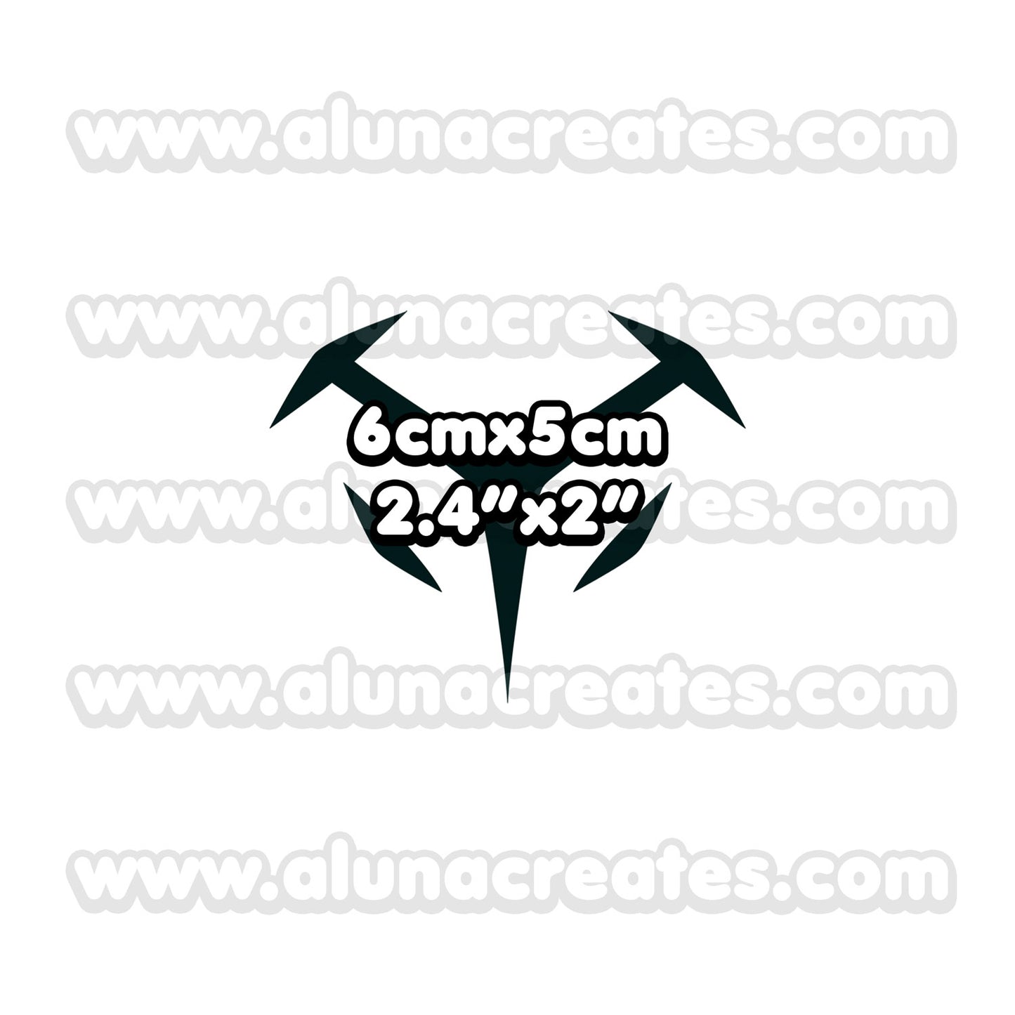 Esdeath - Akame Ga Kill | Temporary Tattoos | SET OF 2 - AlunaCreates