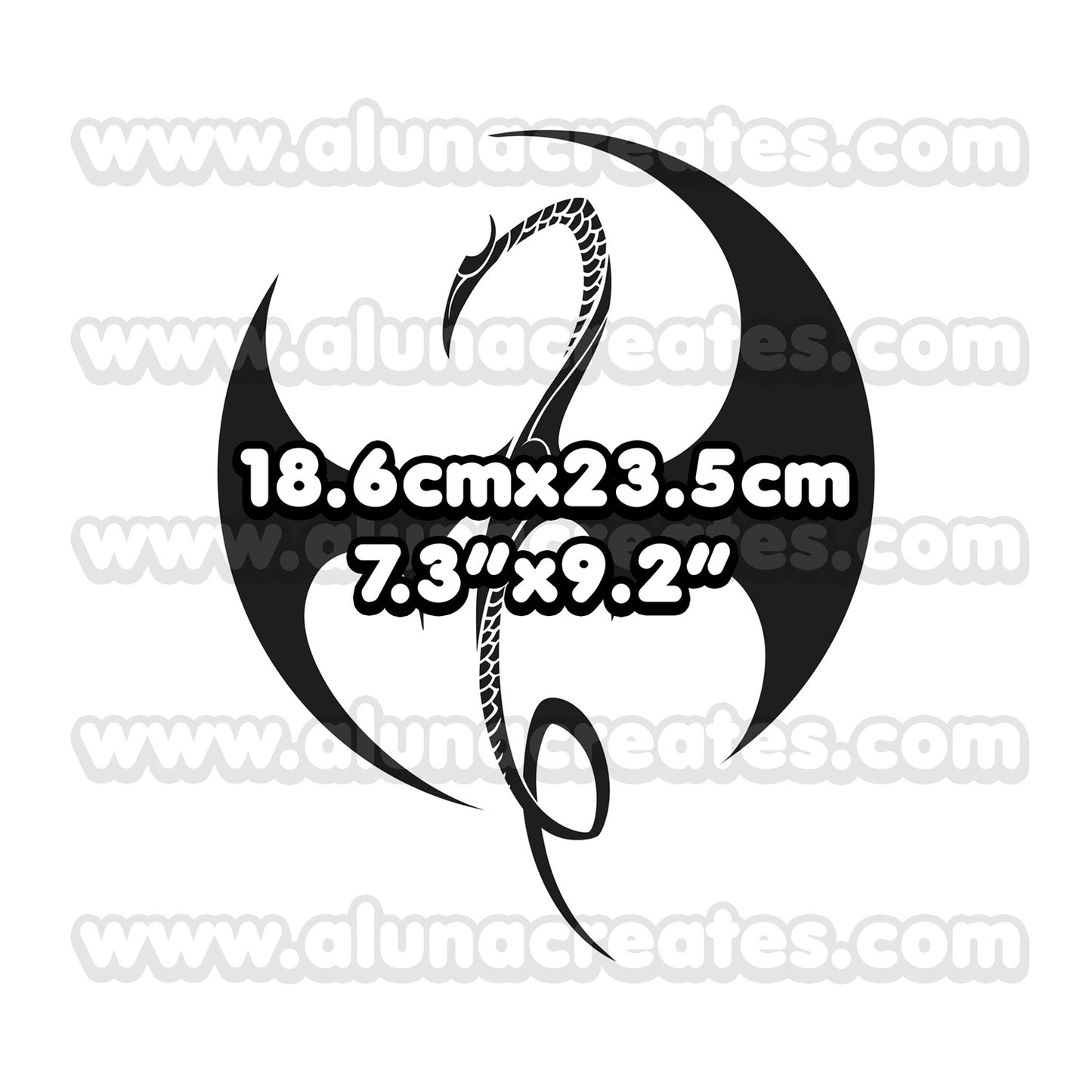 Daniel Rand - Iron Fist | Temporary Tattoo | FULL SIZE - AlunaCreates