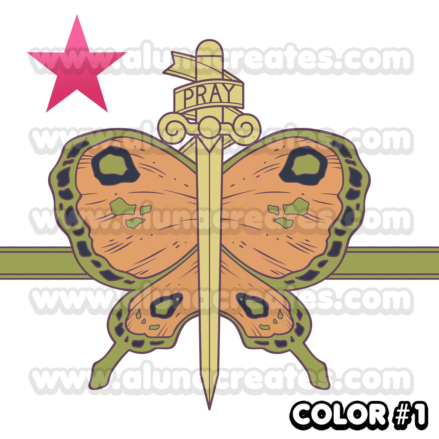 Jolyne Cujoh - Jojo's Bizarre Adventure | Temporary Tattoos | AlunaCreates