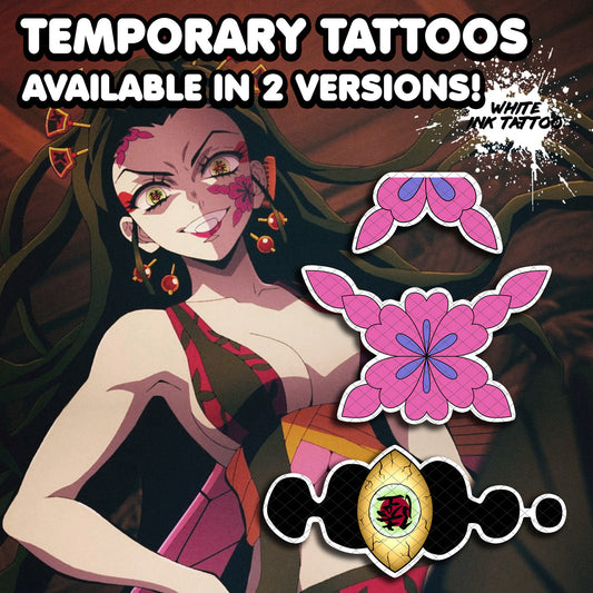 Daki - Demon Slayer | Temporary Tattoos | AlunaCreates