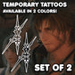 Clive Rosfield - Final Fantasy XVI | Temporary Tattoos | SET OF 2 - AlunaCreates