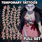 Nezuko Kamado - Demon Slayer | Temporary Tattoos | FULL SET - AlunaCreates