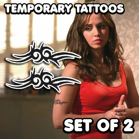 Faith Lehane - Buffy The Vampire Slayer | Temporary Tattoos | SET OF 2 - AlunaCreates