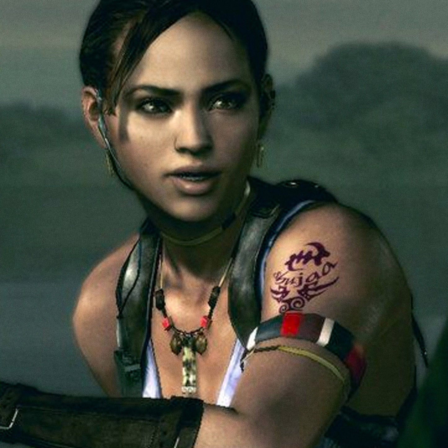 Sheva Alomar - Resident Evil 5 | Temporäres Tattoo | AlunaCreates