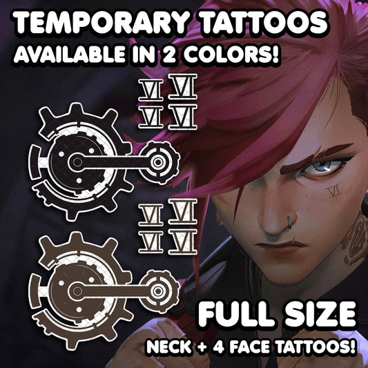 Vi | Temporäre Tattoos - AlunaCreates