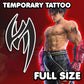 Jin Kazama - Tekken | Temporary Tattoo | AlunaCreates