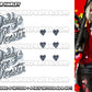 Harley Quinn (Leder)-Das Selbstmord kommando | Temporäre Tätowierungen | 2 SETS - AlunaCreates