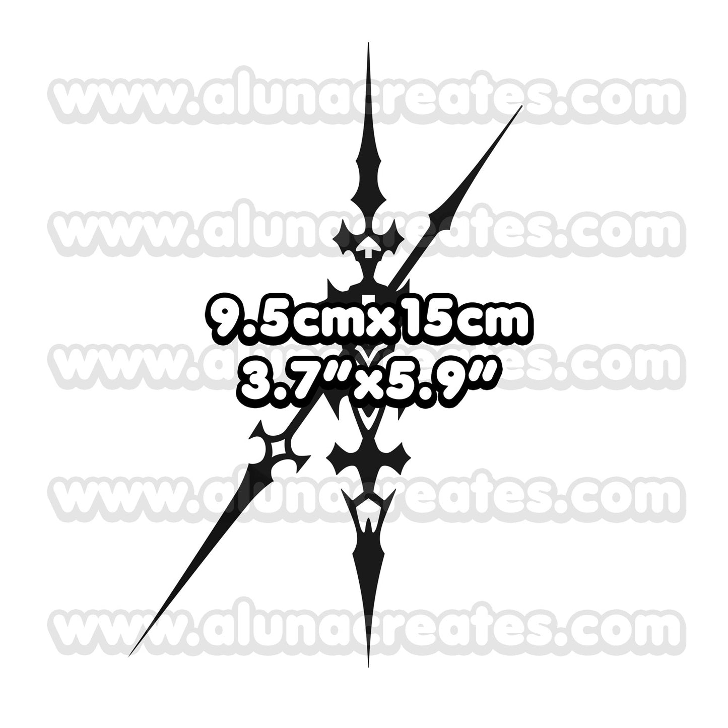 Clive Rosfield - Final Fantasy XVI | Temporary Tattoos | SET OF 2 - AlunaCreates