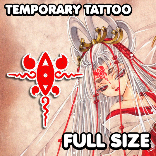 Princess Hinoto - X/1999 | Temporary Tattoo | AlunaCreates